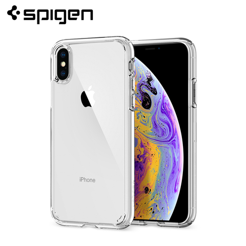 100% Original SPIGEN Case Ultra Hybrid para iPhone X ► Foto 1/6