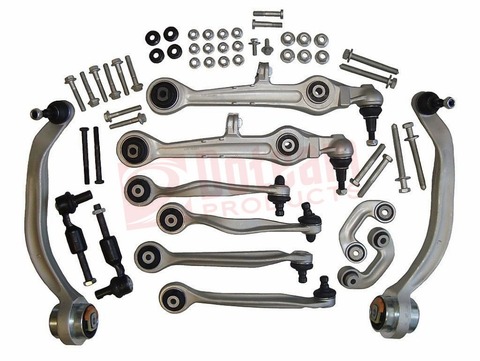 CONTROL del Frente KIT de brazo para AUDI A4 A6 C5 B5 VW PASSAT SKODA SUPERB OEM 4D0498998 8D0498998 8D0 498 998 4D0 498, 998 ► Foto 1/6