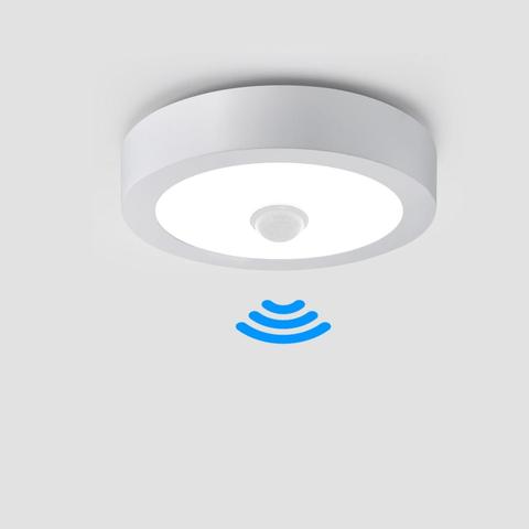 Luz LED con Sensor de movimiento PIR para el techo, lámpara de Panel de inducción humana para cocina y baño, Sensor de movimiento IR, 220V, 110V ► Foto 1/6