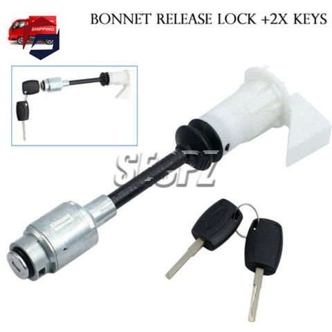 Tipo corto Rod Bonnet cierre kits de reparación de cerrojo clave para Ford enfoque C-MAX 2003-2007 MK2 2004-2012 de 4556337 3M5AR16B970AD ► Foto 1/6