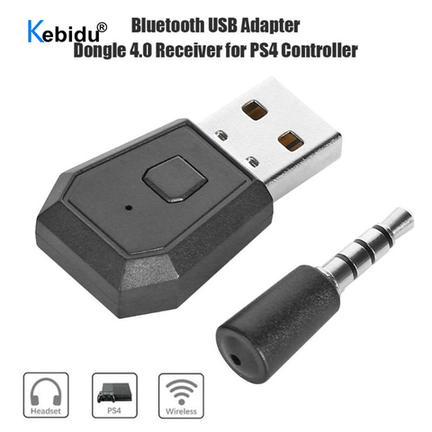 Adaptador USB para PS4, transmisor Bluetooth 5,0, receptor de auriculares, Dongle para auriculares ► Foto 1/6