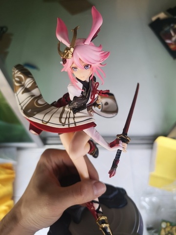 Figuras de acción del Anime Honkai Impact 3 para niños, estatua herótica Sakura Yae Miko, figuritas de juguete Sexy para niñas, T30 ► Foto 1/5