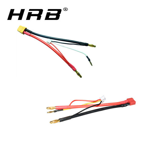 Bala de plátano de 4mm a hembra T-DEAN XT60 XT, enchufe de 60 XT-60 para carcasa dura, batería LiPo, cable de plomo, Balance de JST-XH, 12AWG, cable de silicona ► Foto 1/6