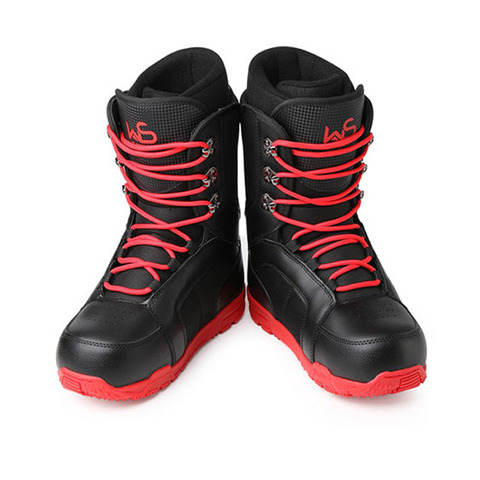 Botas de esquí profesionales para hombre y mujer, zapatos de esquí de talla grande, impermeables, forro polar cálido, Snowboard, tubo largo, novedad ► Foto 1/6