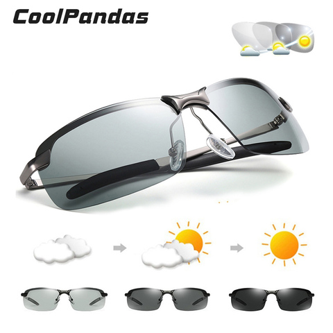 Gafas de sol polarizadas fotocromáticas para hombres y mujeres, lentes masculinos Anti-UV para conducir, UV400, novedad de 2022 ► Foto 1/6