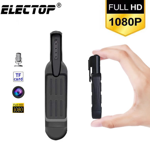 Electop-minicámara T189 con grabadora de vídeo y sonido, Mini cámara Digital DVR, HD 1080P ► Foto 1/6