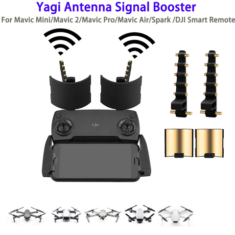Amplificador de señal de antena Yagi, extensor de rango de mando a distancia para DJI Mavic Mini Air Spark 2 Pro Zoom FIMI X8 SE 2022 ► Foto 1/6