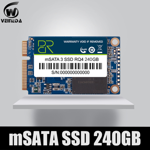 Disco duro para portátil BR msata ssd de 128gb, 256gb sata a msata internal hdd de 120 gb y 240gb ssd ► Foto 1/6