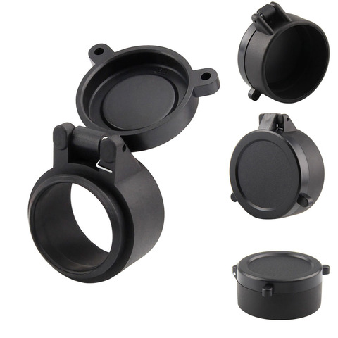 RifleScope vista cubierta del objetivo vista tapa carcasa a prueba de polvo Flip óptica lente abatible hacia arriba rápido primavera protección 38mm-69mm ► Foto 1/6