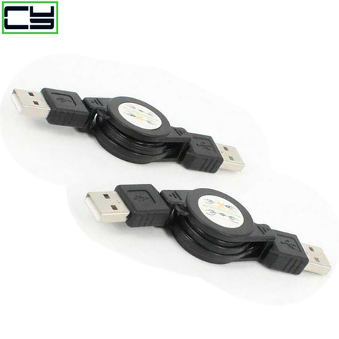 Cable de conexión USB retráctil USB 2,0, extensión de macho a hembra, cable de datos USB ► Foto 1/5