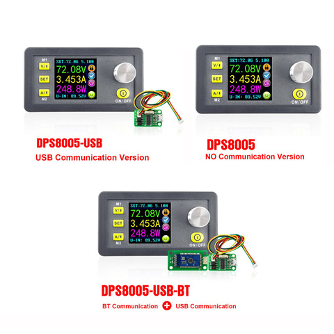 DPS8005 programador programable voltaje constante corriente reductor módulo de potencia voltímetro amperímetro reductor convertidor 80V 5A diy ► Foto 1/6