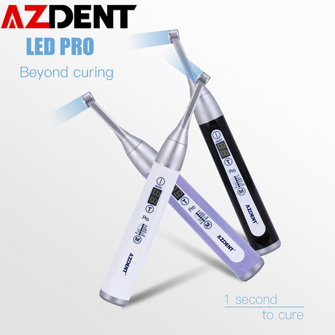 AZDENT-Lámpara de luz LED inalámbrica para curado Dental, PRO105, 1 segundo, gran potencia, amplio espectro ► Foto 1/6