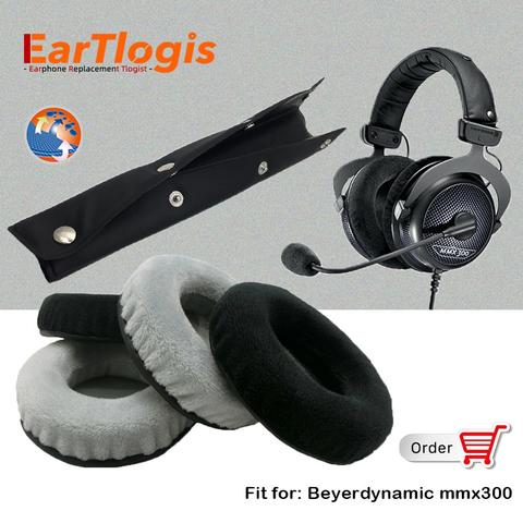 Piezas de Repuesto de terciopelo para auriculares Beyerdynamic mmx300, almohadillas mmx-300 para auriculares, diadema, cubierta para orejera, cojín ► Foto 1/6