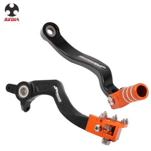 Para Ktm SX XC XCW SXF XCF XCFW EXCF EXC 125, 144, 150, 200, 250, 350, 450, 500, 530, palanca de freno de pie del Pedal de palanca de cambio de marchas Pedal establece ► Foto 1/6