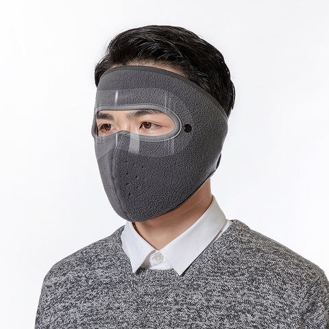 Mascarilla protectora para deportes al aire libre, Ciclismo de Invierno, máscara facial y para la boca, reutilizable, lavable, cálida para escalada de montaña ► Foto 1/6