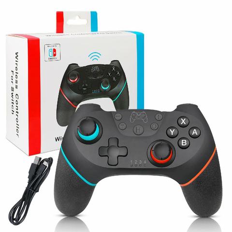 Pro interruptor Bluetooth Gamepad controlador Joystick de juego para Nintend consola Switch Pro anfitrión con 6-eje manejar para NS ► Foto 1/6