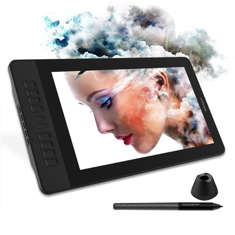 GAOMON-Monitor de tableta de dibujo PD1561, pantalla IPS HD de 15,6 pulgadas, para pintar y escribir, con bolígrafo sin batería de 8192 niveles ► Foto 1/6