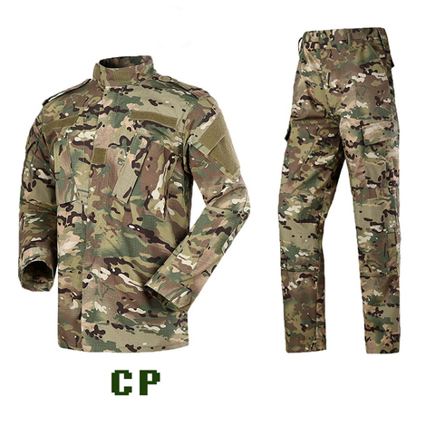 Nuevo ejército y la Marina BDU multicámara CP traje de camuflaje militar uniforme arma de Airsoft de combate táctico Farda sólo chaqueta y pantalones ► Foto 1/6