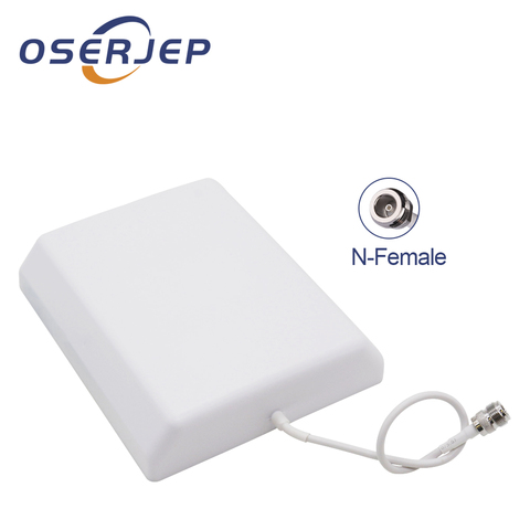 Antena de Panel externo interno para interior y exterior, repetidor amplificador de señal GSM, lte, 2G, 3G, 4G, 800-2500MHz ► Foto 1/4