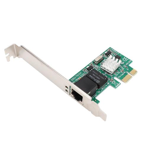 Ordenador de sobremesa PCI-E LAN Gigabit NIC tarjeta de red Ethernet para intel 82574L SU-LI82574-M1 ► Foto 1/6