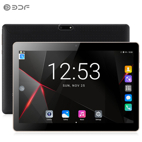 BDF-Tableta Original de 10 pulgadas, Android 7,0, tarjeta Dual SIM, Quad Core, marca BDF, WiFi, FM, nueva, llamada telefónica 3G, portátil, 10,1 tabletas ► Foto 1/6