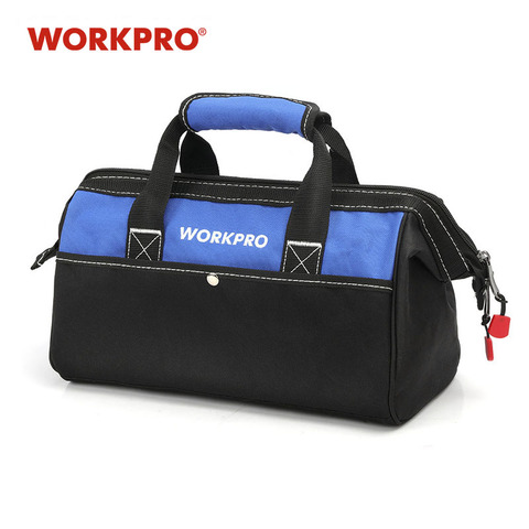 WORKPRO-Bolsa de mano para herramientas, organizador de herramientas de electricista, bolsa de almacenamiento de herramientas impermeable ► Foto 1/6