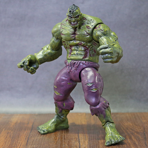 ¡Hulk de Los Vengadores de Marvel zombi Ver! Figura de acción de PVC de superhéroe en miniatura, juguete de 25cm ► Foto 1/6