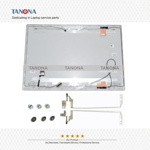 Orig-tapa trasera y bisagras para Lenovo Ideapad 320-15ISK 15IKB 15IAP 15ABR 15AST LCD, color plata, AP13R000110, 5CB0N86313, novedad ► Foto 1/4