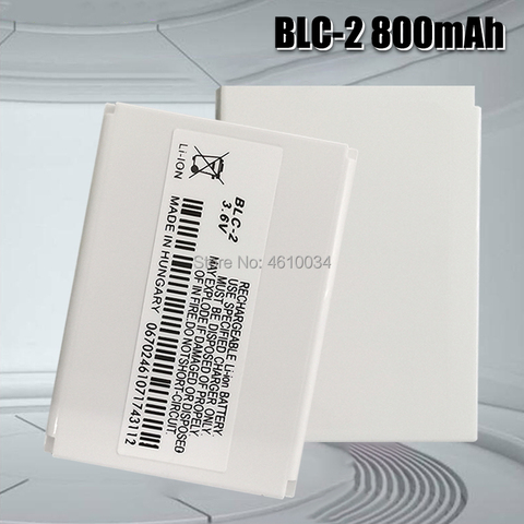 Batería de teléfono móvil de repuesto, alta calidad, 3,6 V, 800mAh, BLC-2, BLC2, BLC, 2 baterías, para Nokia 3310, 3330, 3410, 3510, 3315, 3350 ► Foto 1/6