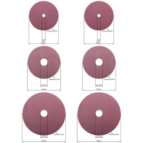 Afilador de motosierra eléctrico Muela de Diamante, 98/105/145mm de grosor, 3,2/4,5mm, corte de bordes y cadena para pulir ► Foto 1/6