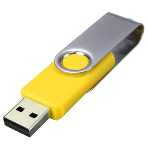 Nuevo 64MB portátil giratorio USB 2,0 Flash pendrive con memoria de almacenamiento de datos de disco U ► Foto 1/6