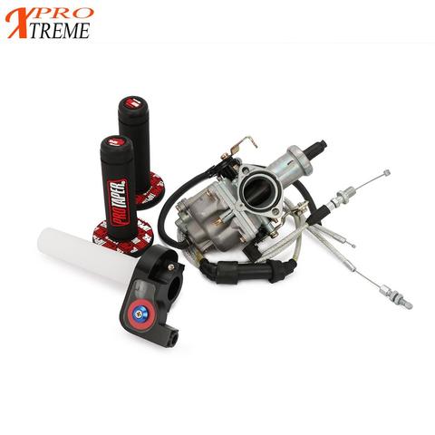 Almacén ruso en el extranjero PZ30 irbi TTR250 Tuning Tuned Power Jet para Keihin 30mm carburador Visiable Twister Cable Agarraderas ► Foto 1/6