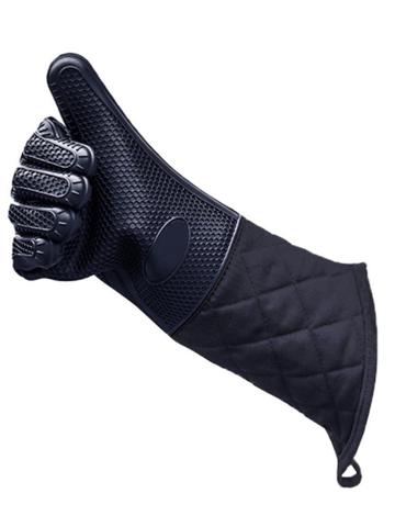 Guantes largos de silicona para horno microondas, resistentes a altas temperaturas, antideslizantes, novedad de 2022 ► Foto 1/6