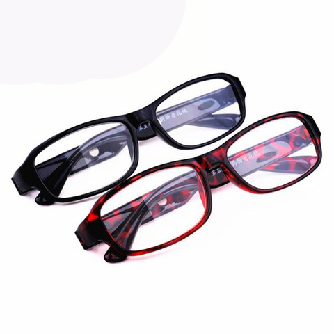 Gafas de lectura + 4,5 + 5,0 + 5,5 + 6,0, presbicia, lupa, terapia magnética, para hombres y mujeres, color negro/rojo ► Foto 1/5