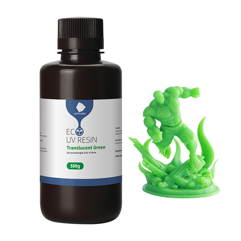 Resina UV ANYCUBIC a base de plantas, 405nm, para fotones, fotones, S, impresora 3D, Material de impresión, olor Ultralow sin productos químicos pegajosos ► Foto 1/6