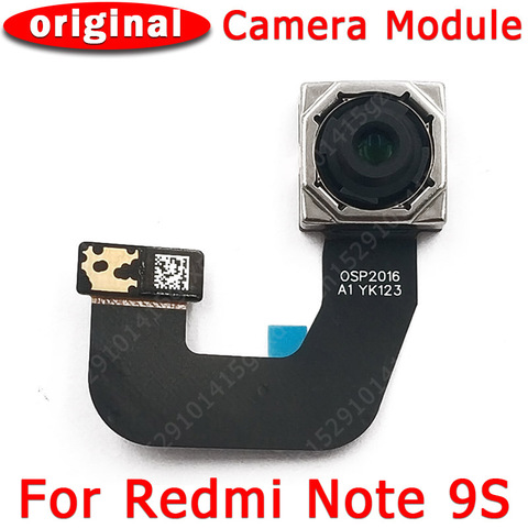 Cámara trasera Original para Xiaomi Redmi Note 9 s Note9s 9 s, módulo de cámara grande frontal principal, piezas de repuesto flexibles ► Foto 1/1