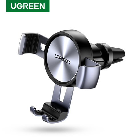 Ugreen-Soporte de teléfono móvil para coche, montaje de ventilación automático, gravedad, para iPhone 11 ► Foto 1/6