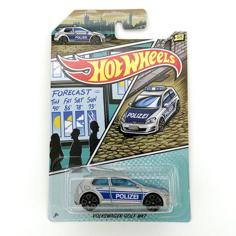 Ruedas de coche calientes 1:64 VOLK WAGEN GOLF MK7, edición coleccionable de coches de Metal fundido a presión, colección de juguetes para niños, vehículo para regalo de Navidad ► Foto 1/1