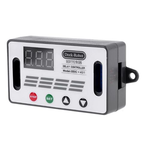 Cc 12V DDC-431 temporizador demora relé interruptor pantalla LED Digital retardo controlador MOS ► Foto 1/5