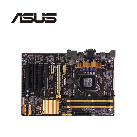 Placa base de escritorio para Asus H87-PLUS, H87 LGA 1150, para Core i7 i5 i3 DDR3 SATA3, USB 3,0, HDMI, placa base Original usada ► Foto 1/1