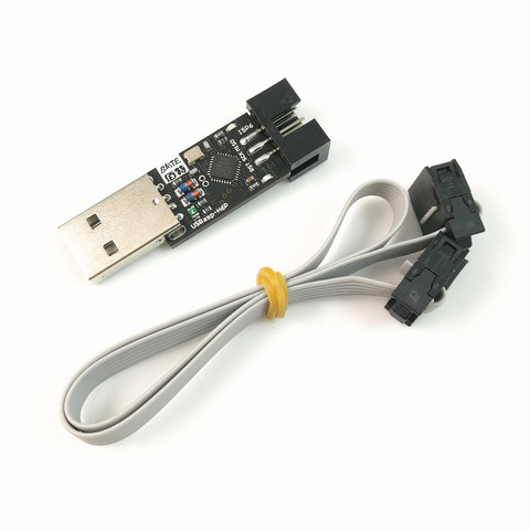 1 unids USBasp_H6 USB ISP 5 V AVR Programmer USB ATMEGA8 ATMEGA128 nuevo + 1 unids 6PIN Soporte de alambre Win7 64Bit ► Foto 1/1