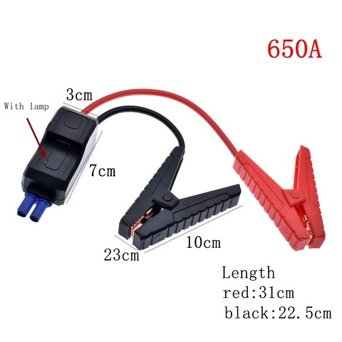 400A inteligente totalmente protegido 14 pulgadas conector inteligente EC5 pinza de cocodrilo de emergencia para 12V Jump Starter Paquete de batería ► Foto 1/6