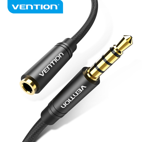 Cable de extensión de Audio Vention Jack de 3,5mm, Cable de extensión de auriculares macho a hembra para Huawei P20 lite, Cable auxiliar estéreo de 3,5mm ► Foto 1/6