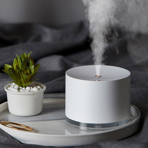 Humidificador de aire portátil Usb recargable, difusor eléctrico inalámbrico, máquina de niebla, lámpara de noche, purificación para el hogar ► Foto 1/6