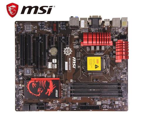 Original placa madre MSI B85-G43 de LGA 1150 DDR3 juntas 32GB USB2.0 USB3.0 I3 I5 I7 B85 se placa base de escritorio ► Foto 1/5