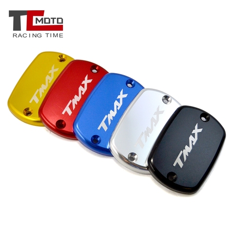 Accesorios de la motocicleta de líquido de freno tapa del tanque de la bomba de freno para YAMAHA T-Max 500 2004-2011 TMax 530, 2012, 2013, 2014, 2015, 2016 ► Foto 1/6