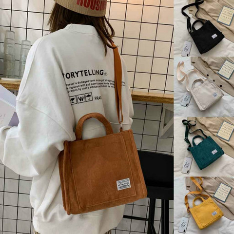 Bolso de diseñador de lujo de pana para mujer, bandolera pequeña cuadrada con hebilla de Color sólido, nueva tendencia, 2022 ► Foto 1/6