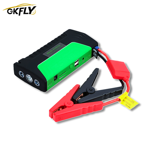 GKFLY-arrancador de batería de coche 12V 600A, dispositivo de arranque portátil, Cable de cargador de coche, elevador de batería de coche para gasolina, diésel, Banco de energía automático ► Foto 1/6