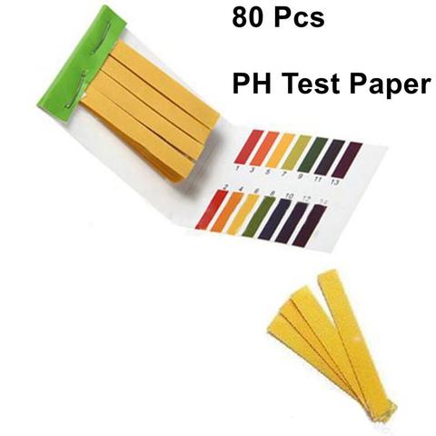 80 tiras/paquete PH tiras de prueba PH medidor de PH controlador 1-14st indicador tornasol de agua de papel Soilsting Kit de fábrica ► Foto 1/6