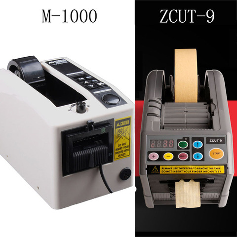 Dispensador automático de cinta de embalaje, cortador de cinta adhesiva, máquina de corte de 220V/110V, equipo de oficina, M-1000, corte adhesivo de ZCUT-9 ► Foto 1/6